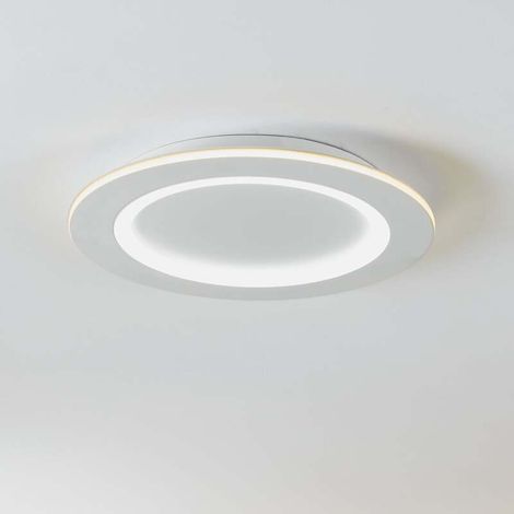 [NEUWERTIG] B-Ware EGLO connect LED-Deckenlampe Padrogiano-Z 45 cm dimmbar RGB Smart Home weiß