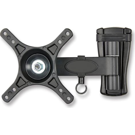 Support Mural Universel inclinable, Rotatif avec Bras pour Moniteur ou TV, Noir (1/4)