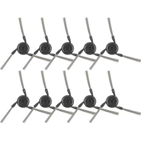(10 Pièces) X50 Ultra Pièce De Rechange Pour Brosse LatÉRale Pour Dreame X40 Ultra/ L40 Ultra, Mova P50 Ultra/ P50 Pro Ultra/ P10 Pro Ultra/ V50 Ultra/ Z50 ULTRA, Aqua10 Ultra Roller/ Aqua10 Pro Track (1/5)