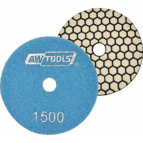 AW Pad de Pad di lucidatura 100mm Gr.1500 en Dry
