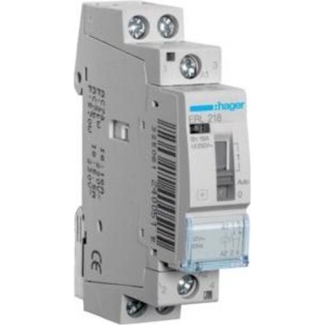 Hager Installationsrelais 16A 1S+1Ö 8/12V ERL218