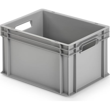 Alutec Aufbewahrungsbox grau 23 Liter stapelbar (1/3)