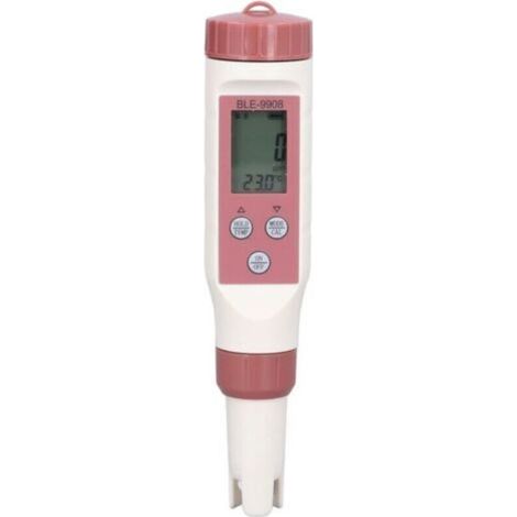 Testeur de Qualité de l'Eau 4 en 1 Bluetooth pH EC TDS Température sans Pile ni Kit de Test - (1/5)