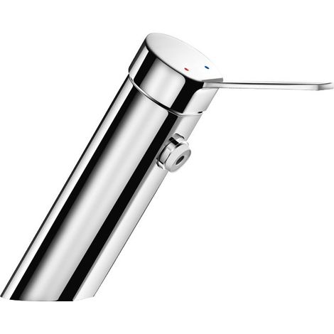 Delabie EHM pour lavabo, EP BIOSAFE H.95 sans garniture de retenue, levier de commande