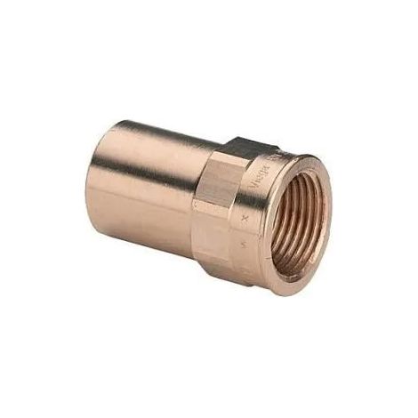 Raccordo Viega press fitting maschio-femmina rame 22 mm