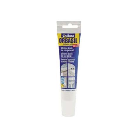 Silicone Orbasil Acide Antimoisissure 85ml Blanc