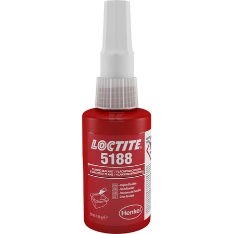 Loctite 5188 Rojo sellador juntas metales 50 ml