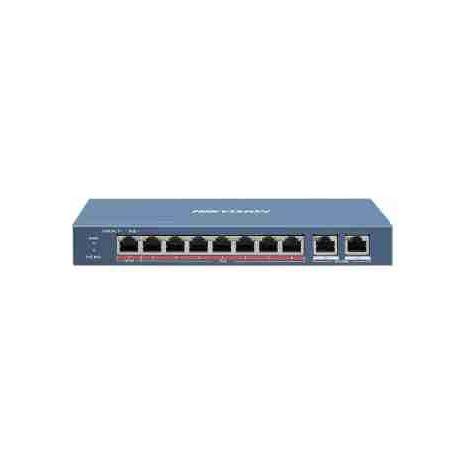 DS-3E0310HP-E - CONMUTADOR 10/100 NO ADMINISTRADO DE 8 PUERTOS POE