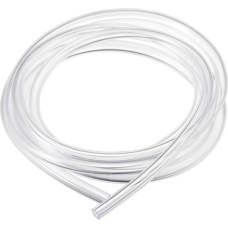 PVC Tuyau Tube 4mm(0.15") ID 1.5m Transparent Eau Tuyau (1/3)