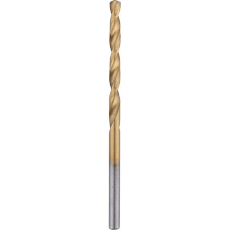 HSS-Bohrer-Set (1/1,5/2/2,5/3 mm) aus Hochleistungs-Schnellstahl, titanbeschichtet (1/5)