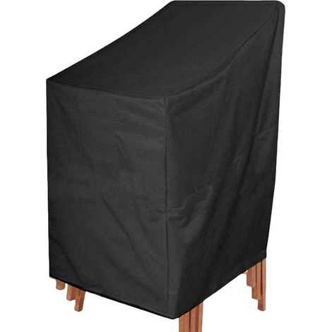 Fundas para sillas de exterior - Fundas impermeables - Protegen los muebles de patio - Tejido Oxford 210D - 65 x 85 x 114 cm (1/5)