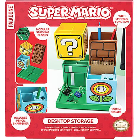 Super Mario Desktop Organiser