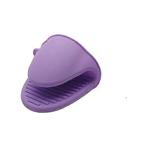 Ofenhandschuhe aus weichem Silikonmaterial, Mini-Hitzeschutzhandschuhe, Topflappen für sicheres Backen und Kochen, rutschfestes Design