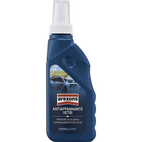 Antiappannante vetri auto AREXONS trattamento vetri cristalli oblò no gas 250 ml (1/4)