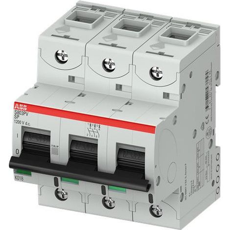 Disjoncteur Photovoltaique S803PV-SP16 - 5 KA 2CCF019612R0001 ABB G147149 (1/2)