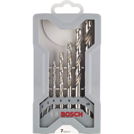 Bosch Professional Set da 7 pezzi di punte per metallo Mini X-Line (metallo, HSS-G, rettificate, accessorio per trapano avvitatore) (1/5)