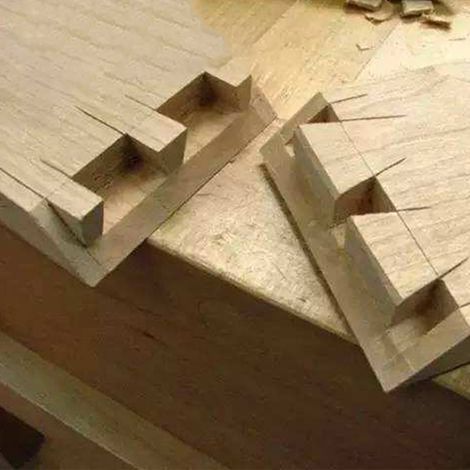 Outil de traçage multifonctionnel portable en forme de T, pour assemblages à queue d'aronde tridimensionnels, pochoirs de menuiserie, perforatrice, équerre de charpentier (1/2)