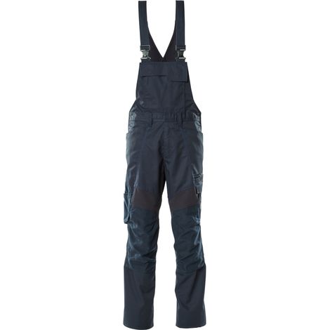 Mascot ACCELERATE Latzhose mit CORDURA-Knietaschen, Stretch-Einsätze Gr. 124 schwarzblau (1/4)
