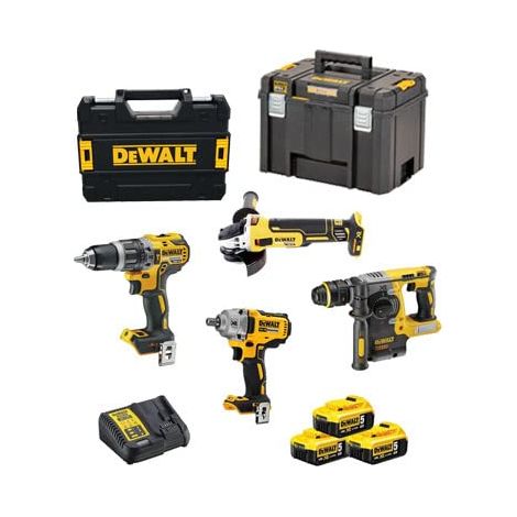 DeWalt Set DCD796 DCF894 DCG405 DCH273 Nero