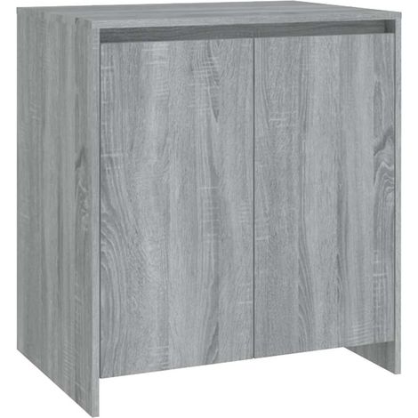 Credenza Grigio Sonoma 70x41x75 cm in Legno Multistrato vidaXL
