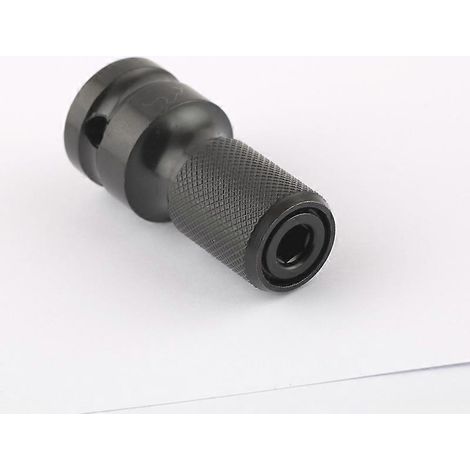 Adaptateur universel pour clé dynamométrique à cliquet (2 pièces), adaptateur carré 1/2 pouce vers hexagonal 1/4 pouce. (1/5)