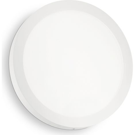 Applique Moderna Round Universal Alluminio-Plastiche Bianco Led 25W 3000K D30 (1/3)