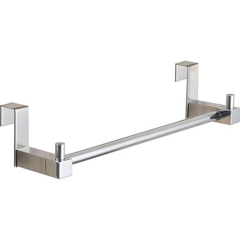 Kibath Toallero sin taladros de 36 cm acabado CROMO brillo fabricado en acero inoxidable (1/5)