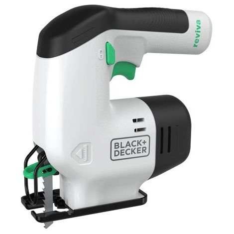 Black + Decker reviva 12V/1,5Ah Li-Ion Akku-Stichsäge, Ladegerät, Karton - REVJ12C-QW (1/5)