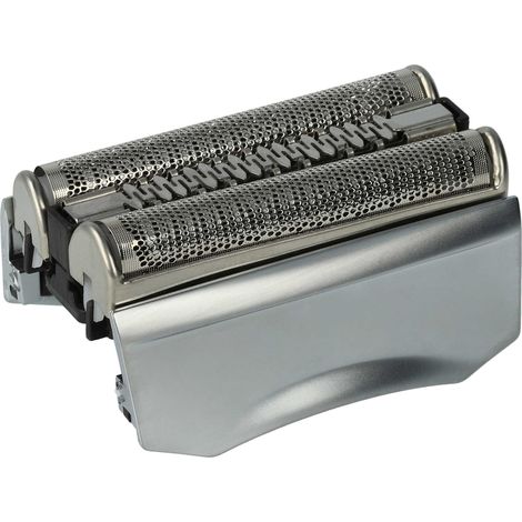 vhbw Scherkopf Ersatz für Braun 70B, 70S für Elektrorasierer, Silber