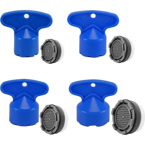 CCYKXA Pcs Faucet Wrench Set for Aerators in Different Sizes - M16.5/M18.5/M21.5/M24, Faucet Mounting Wrenches, Flow Regulator, Aerator, Tapware and Aerator Wrench (1/5)