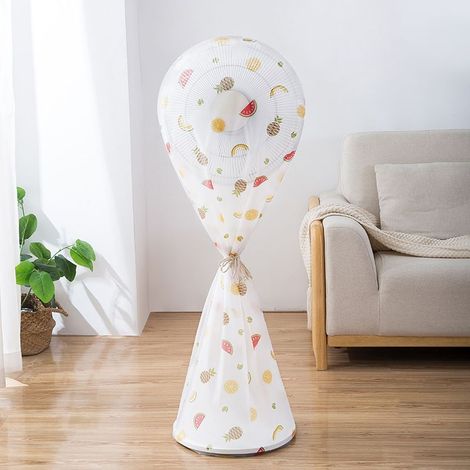 23.6" x 57" Dustproof and Waterproof Pedestal Fan Cover Household Appliance Storage Bags Pedestal Fan Protective Cover,Fruit Style (1/3)