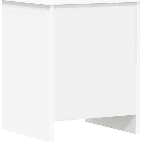 Baúl de almacenamiento Blanco 40 x 40 x 50 cm vidaXL