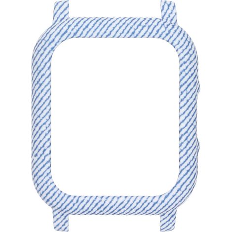 Housse de Protection en Plastique pour Montre Xiaomi Haylou Solar LS02, Cadre Bumper Bleu Cowboy (1/5)