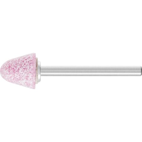 PFERD TOOLS STEEL EDGE Schleifstift Kegel Ø 10x10mm Schaft-Ø 3 mm A46 für Stahl- und Stahlguss 10 Stk
