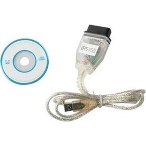 MPPS V13.02 Interface VAG USB Cable OBDII OBD2 Ecu Flasher BMW AUDI VW CITROEN