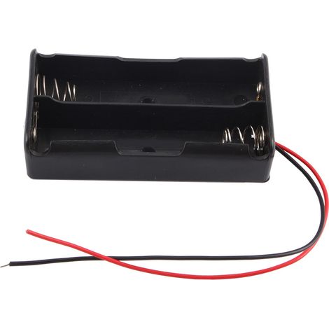 Boîtier de rangement pour batteries 18650 rechargeables avec câbles USB - Support de chargeur portable en plastique (1/3)
