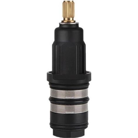 Brass thermostatic coil, replacement core for thermostatic valve, hot and cold water valve core (1/4)