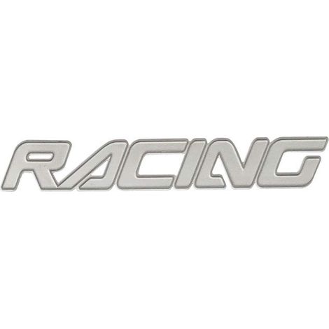 Sagoma Adesiva Racing Old Acciaio Inox, 102 x 16 mm (1/5)