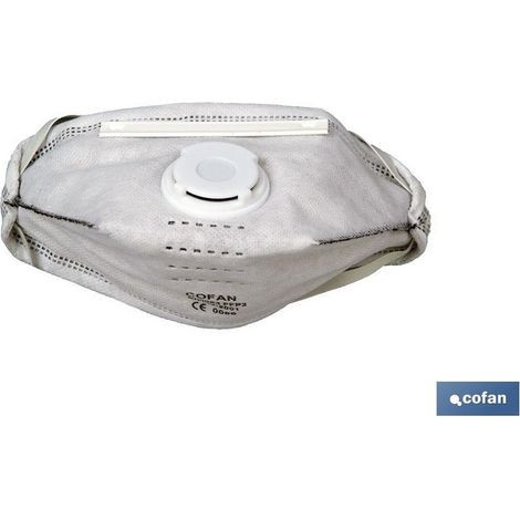 Pack de 20 masques en carbone FFP2D avec valve