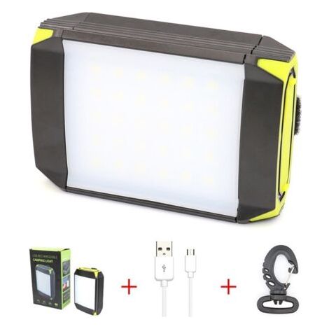Lampe de camping LED extérieure Lampe de tente Lampe de camping amazon transfrontalière Lampe de camping imperméable à l'eau Lampe de camping d'éclairage d'urgence de grande capacité