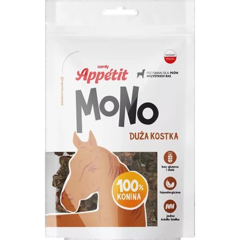 Comfy Appetit - Grand cube mono - Friandise pour chien - Viande de cheval 80 g (1/5)