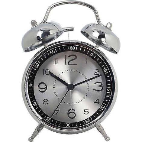 Un réveil puissant conçu pour les adultes souffrant de troubles du sommeil sévères, doté d'un mouvement à quartz silencieux (sans tic-tac), d'un rétroéclairage et de deux sonneries. (1/5)