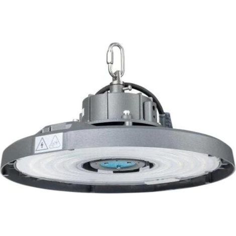 Suspension Industrielle HighBay UFO Haut Rendement 100W 180lm/W IP65 Garantie 5 Ans - SILUMEN
