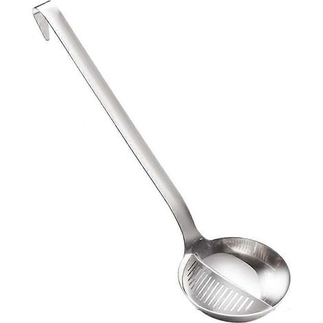 Cuillère en acier inoxydable pour filtre à casserole, outil de cuisine (1/5)