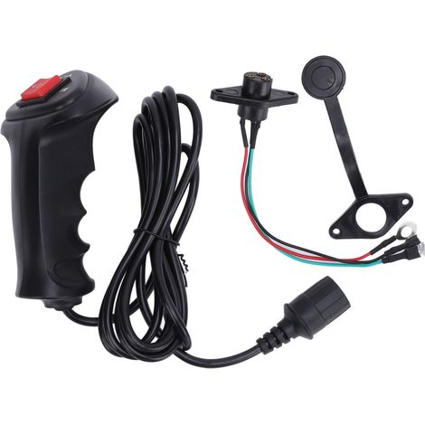 Ortviai Télécommande Électrique pour Treuil Automobile – Câble 2,29 m, Compatible Camion, Véhicule Tout-Terrain et UTV (1/5)