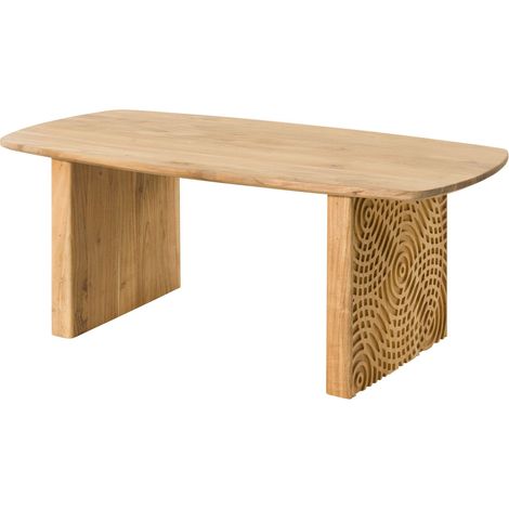 Couchtisch Akazie 120x60x45 natur lackiert MARRAKESCH 23