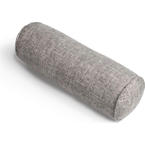 Oreiller cervical rond – un oreiller de soutien pour soulager les douleurs cervicales. De forme cylindrique, il est fourni avec une taie d'oreiller amovible et lavable. Longueur : 40 cm, diamètre : 15 (1/4)