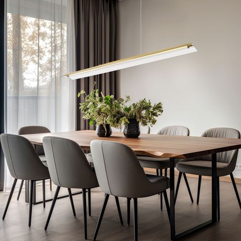 Pendelleuchte Hängeleuchte Hängelampe Küchenleuchte Höhe verstellbar LED L 100cm (1/5)