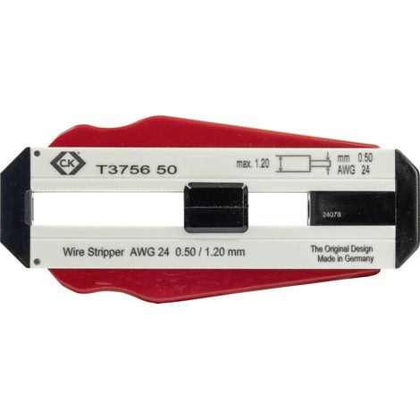 C.K T3756 50   Drahtabisolierer Geeignet für PVC-Drähte, PTFE-Drähte 0.50 mm (max)