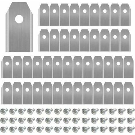 45 x Titan-Messerklingen für alle Husqvarn/Automower/Yardforce/Gardena Mähroboter (3g-0,75mm) mit 45 Schrauben, (1/4)